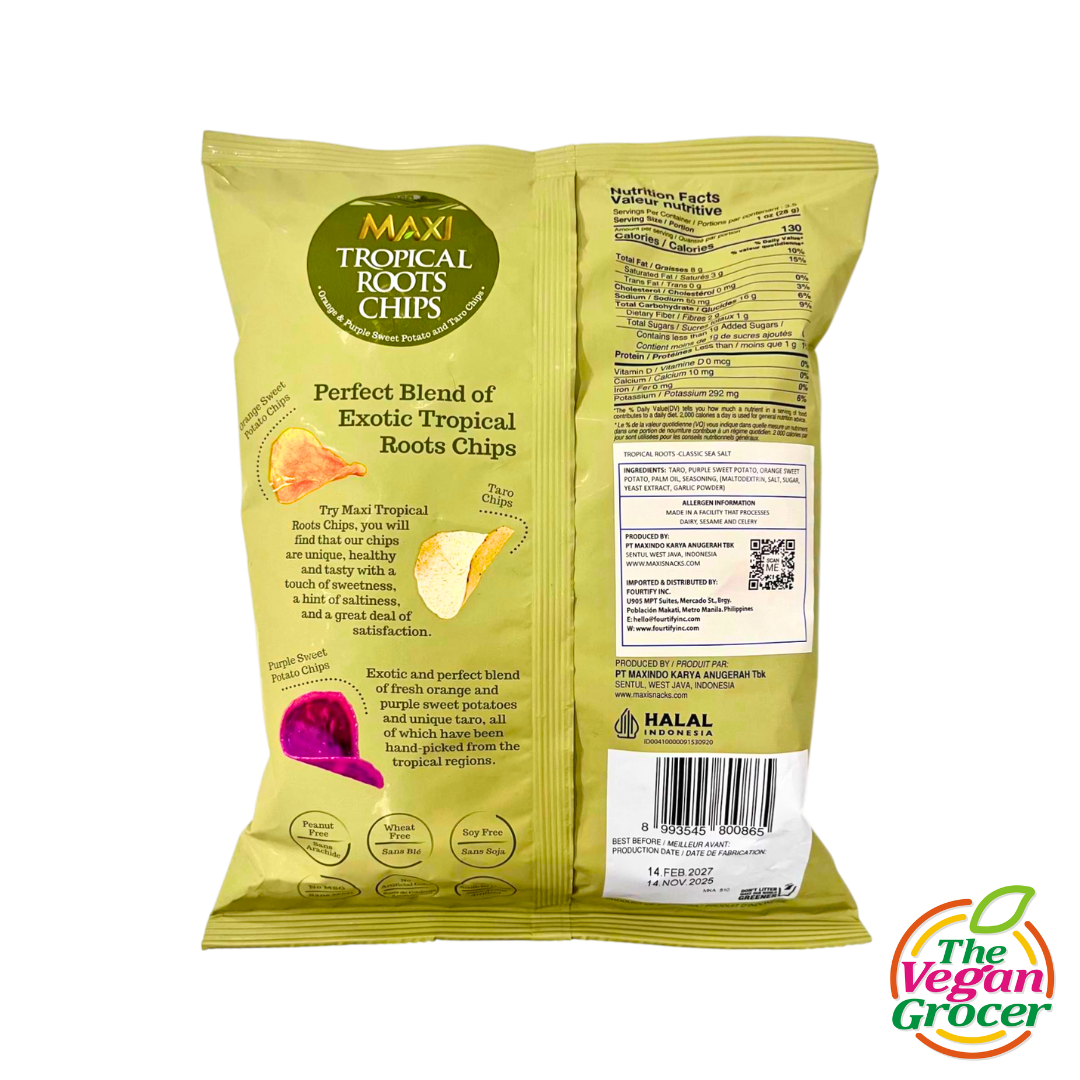 Maxi Tropical Root Chips 70g (gluten-free, Halal)