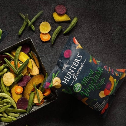 Hunters Gourmet Mixed Vegetable Chips 75g (gluten-free)