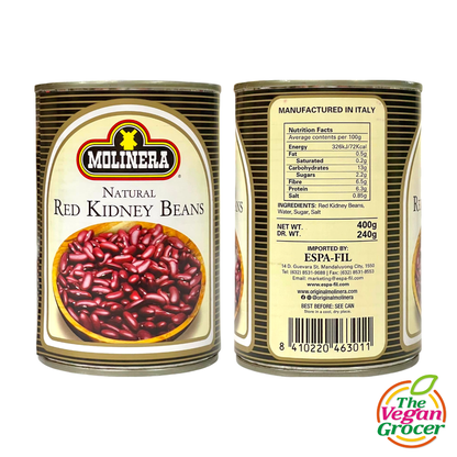 Molinera Natural Red Kidney Beans 400g