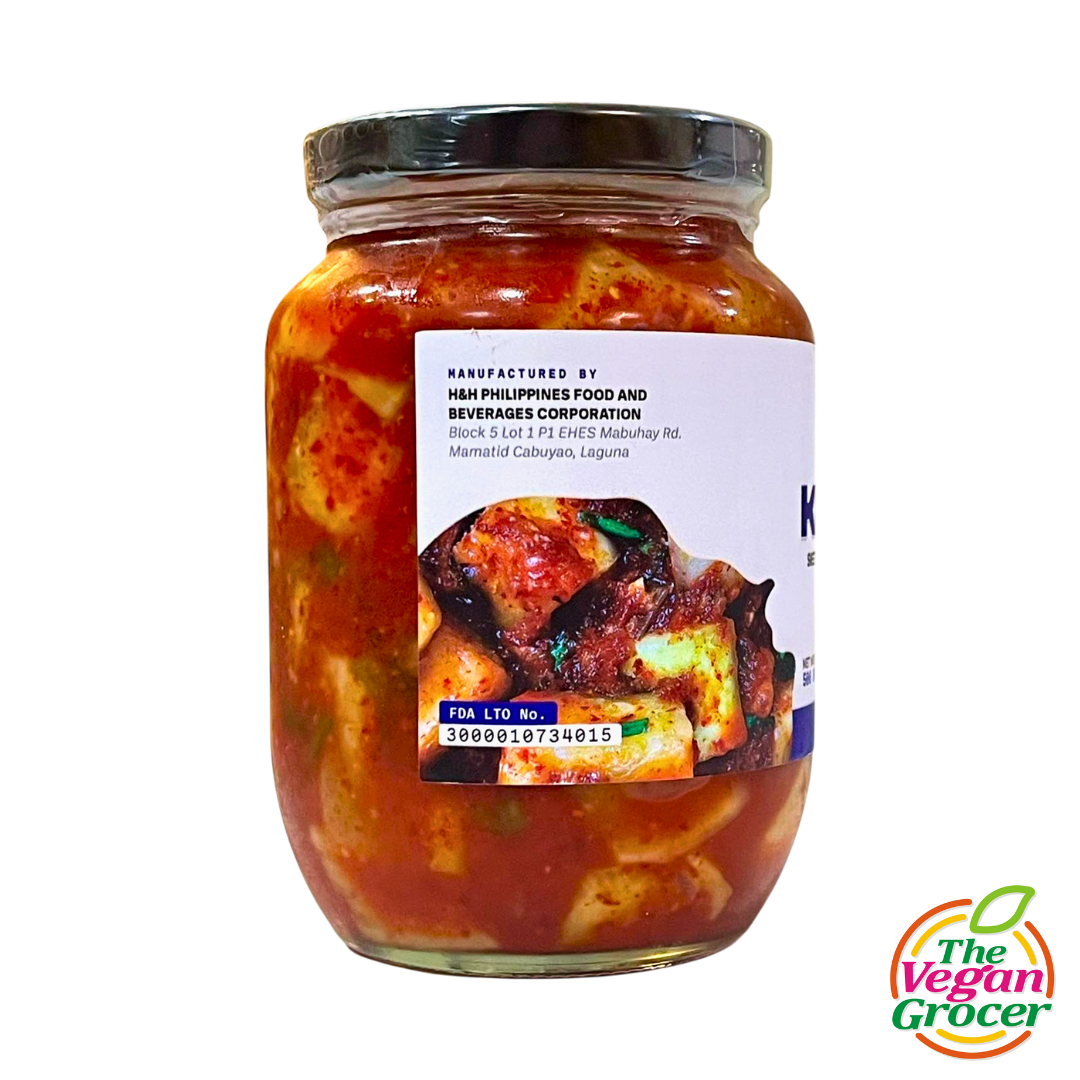 Mr & Mrs Vegan Korean Radish Kimchi 500g