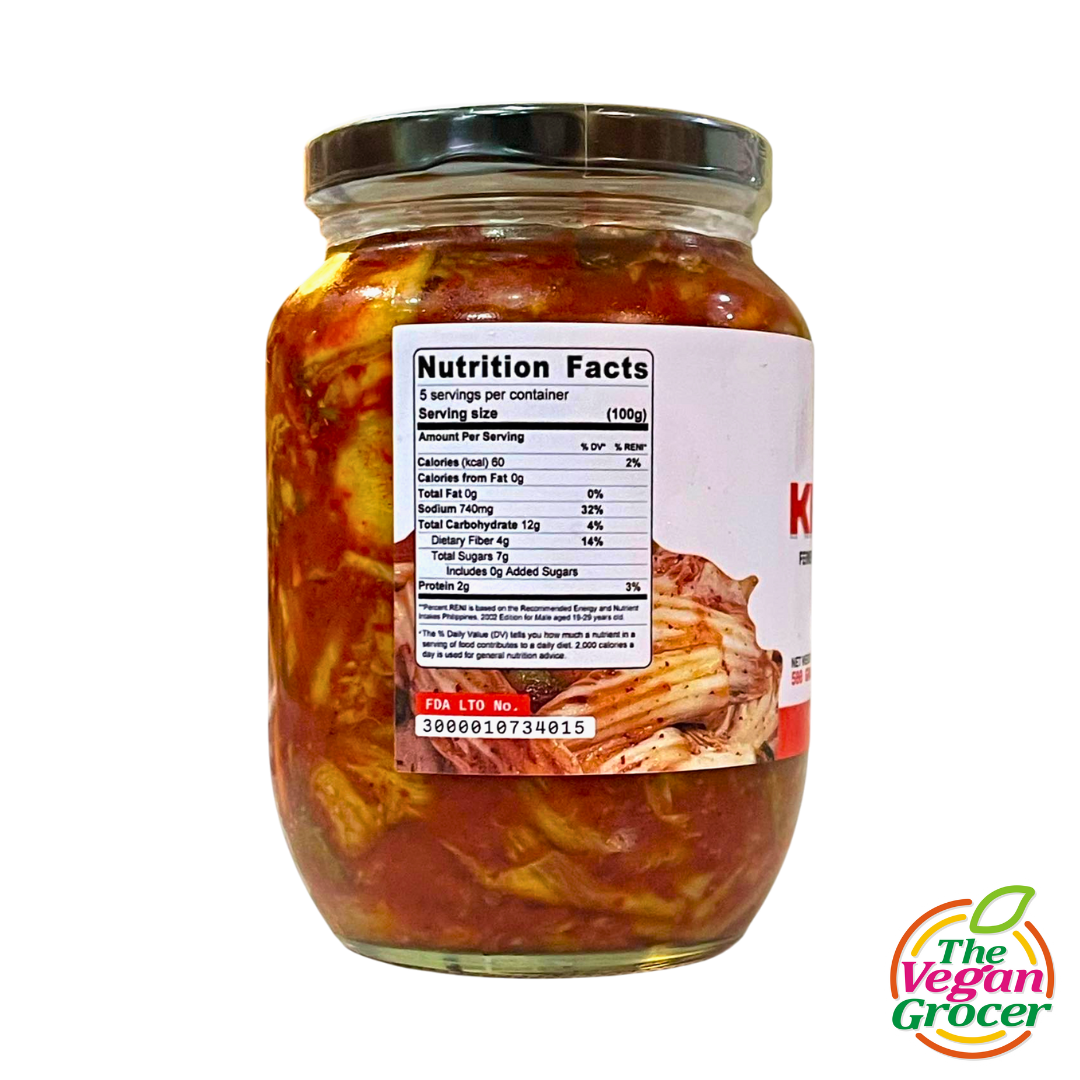 Mr & Mrs Kimchi Napa Cabbage Kimchi 500g