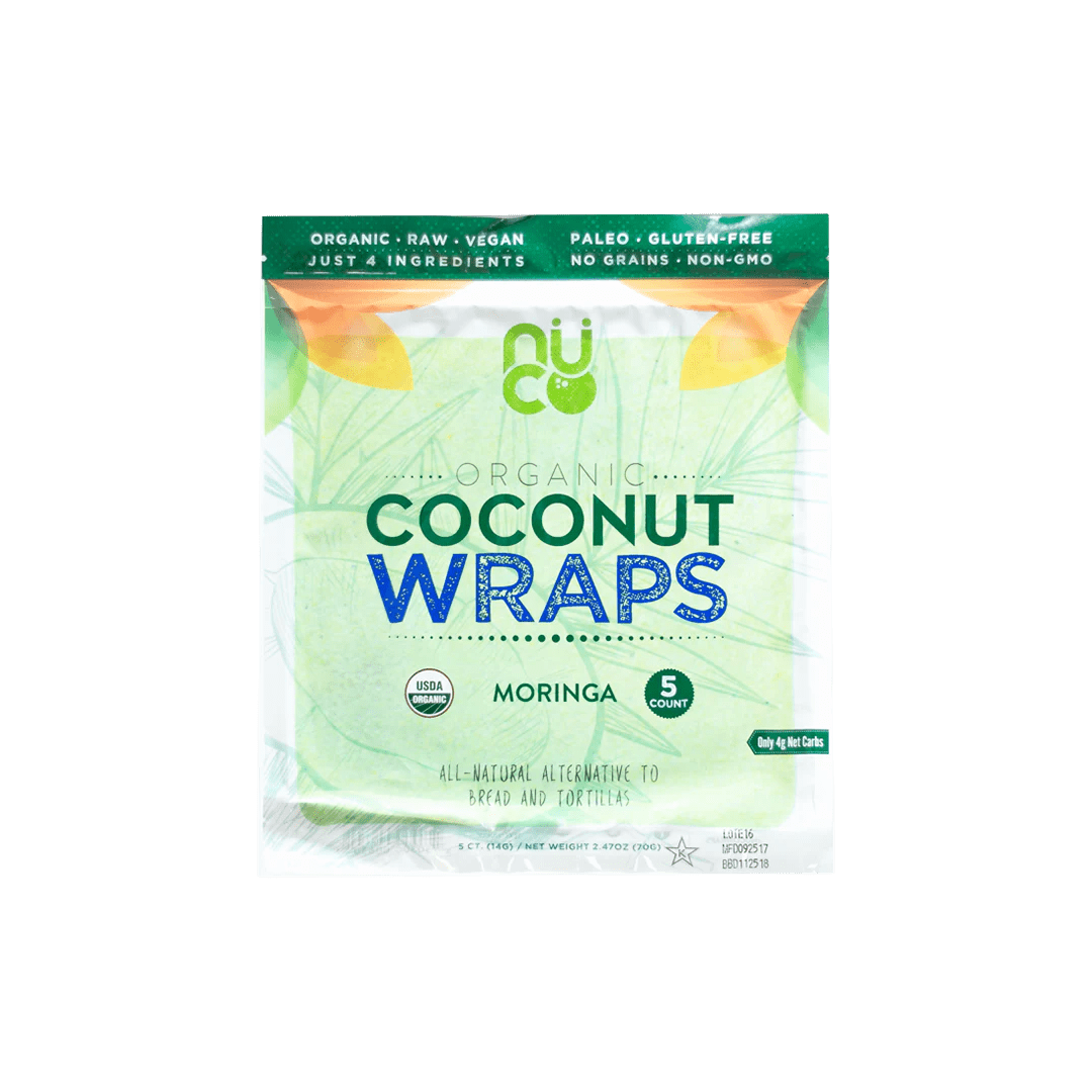 Nuco Coconut Wraps 70g (gluten-free, organic)