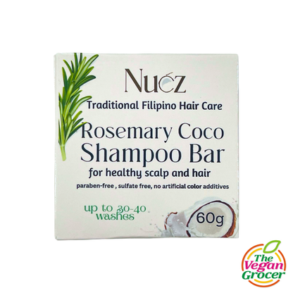 Nuez Naturals Rosemary Coco Shampoo Bar