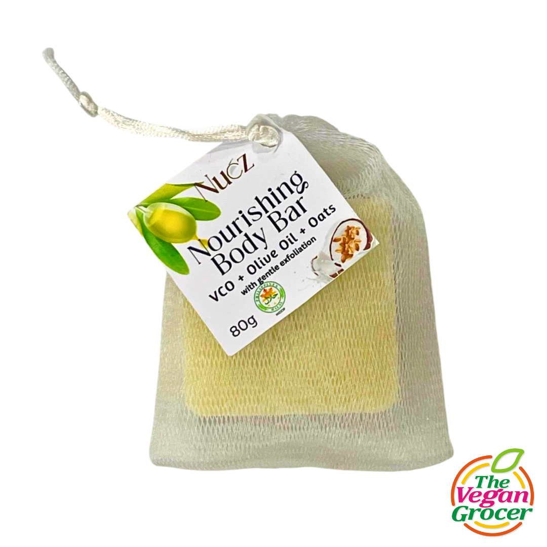 Nuez Naturals VCO + Olive Oil + Oats Body Soap 80g
