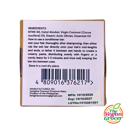 Nuez Naturals Coco Conditioner Bar 60g