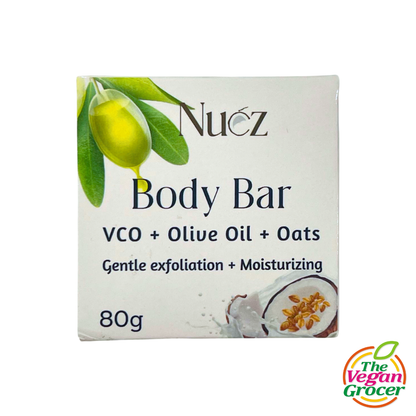 Nuez Naturals VCO + Olive Oil + Oats Body Soap 80g