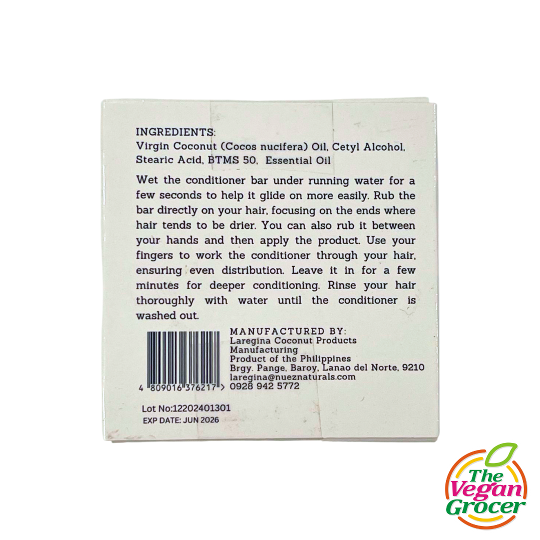 Nuez Naturals Coco Conditioner Bar 60g