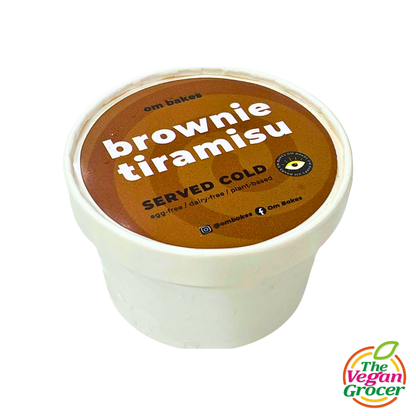 Om Bakes Brownie Tiramisu