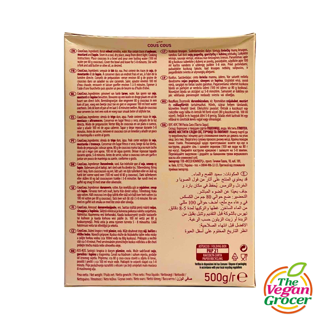 Pasta Zara Couscous 500g