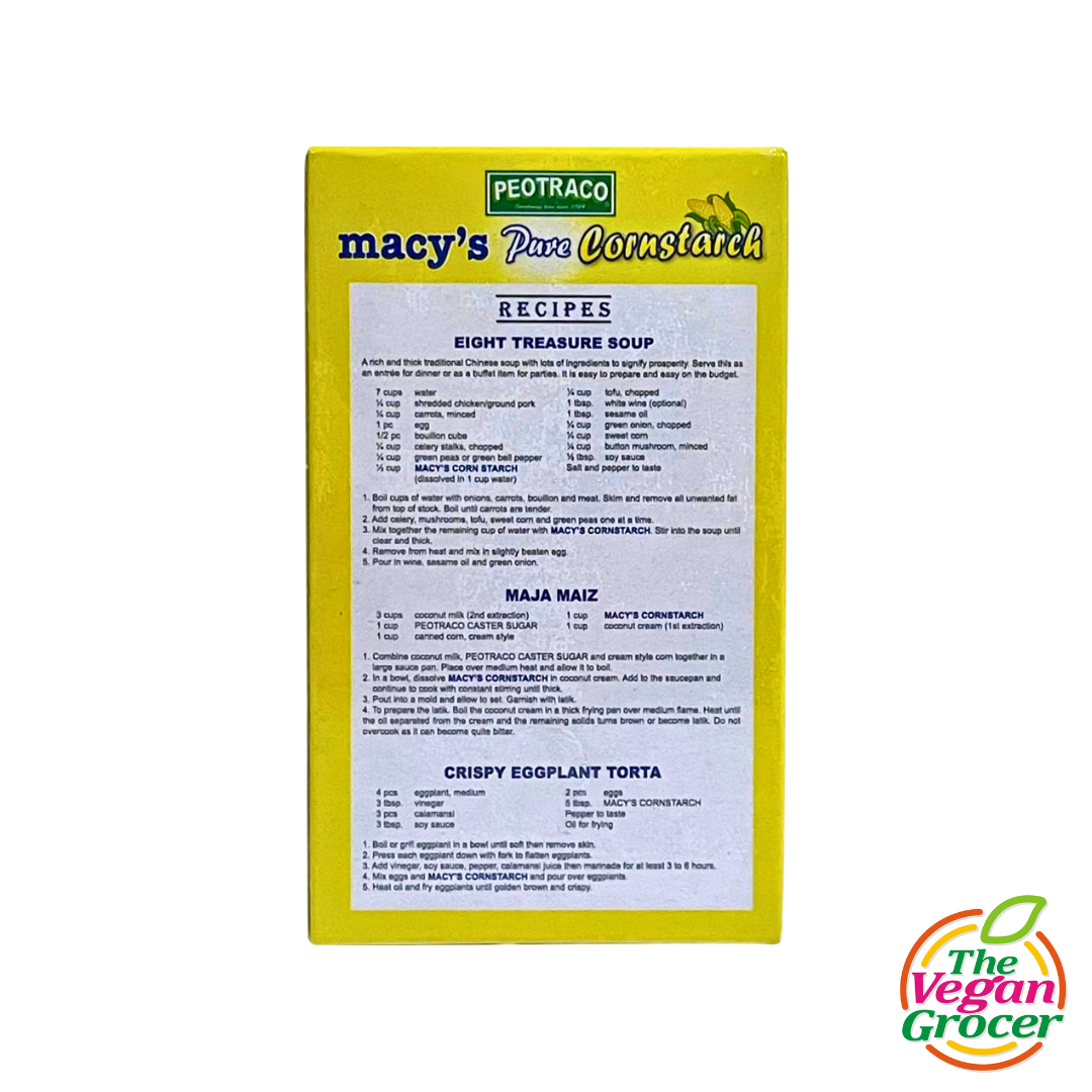 Peotraco Macy's Pure Cornstarch 200g