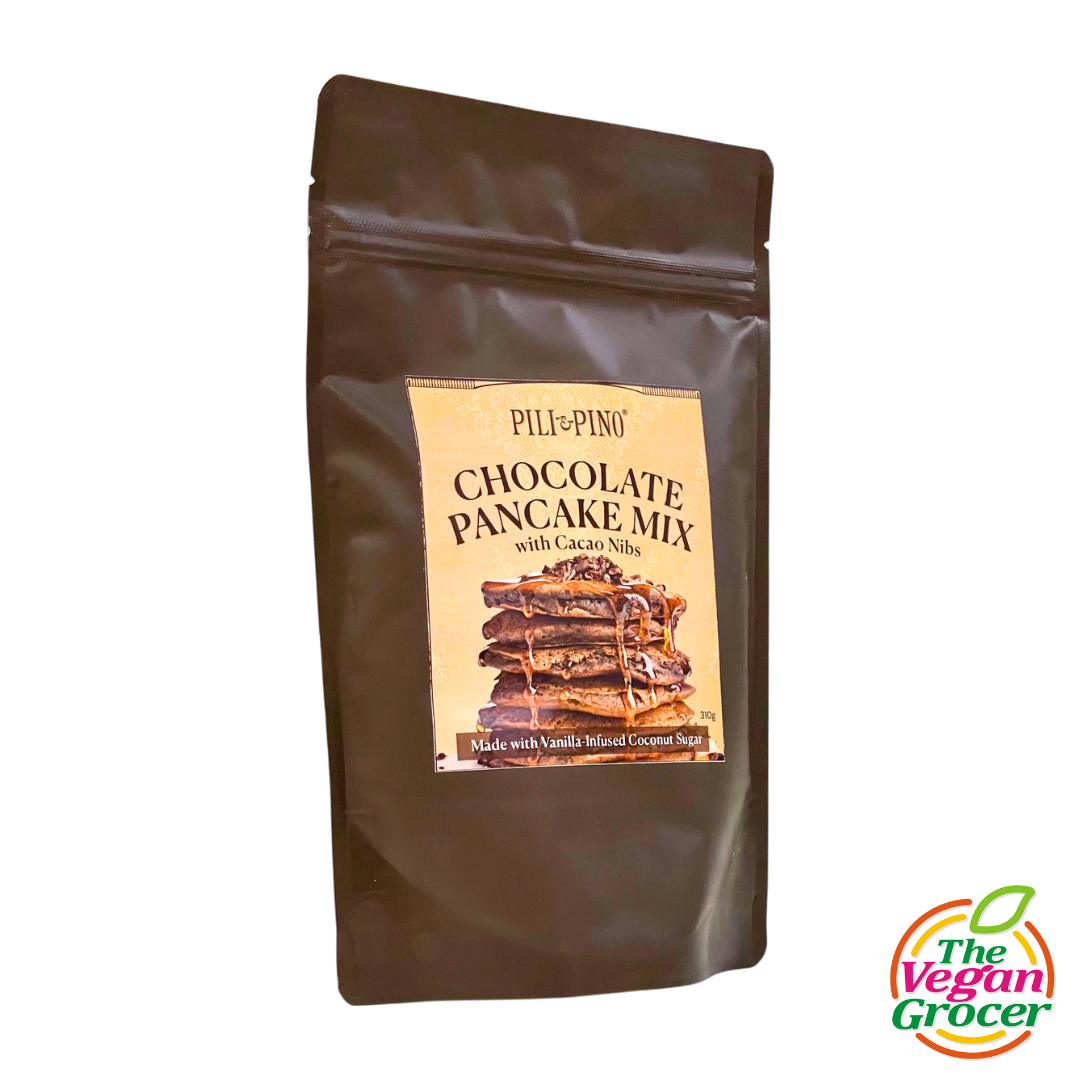 Pili & Pino Chocolate Pancake Mix with Cacao Nibs 310g