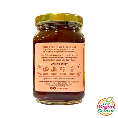 Pili and Pino Dulce De Coco 250mL