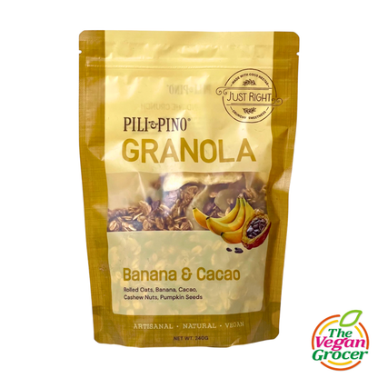 Pili & Pino Banana Cacao Granola 240g