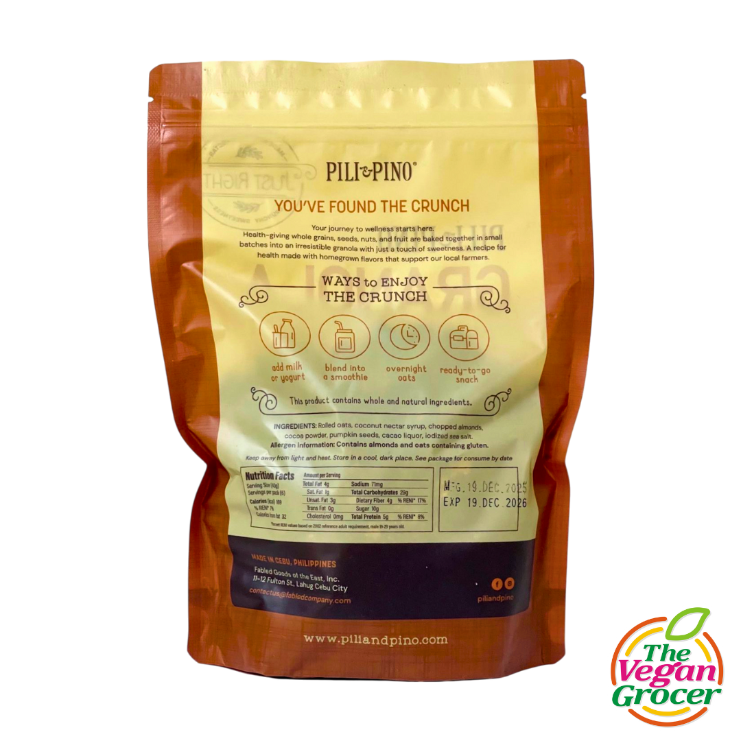 Pili & Pino Choco Almond Sea Salt Granola 240g