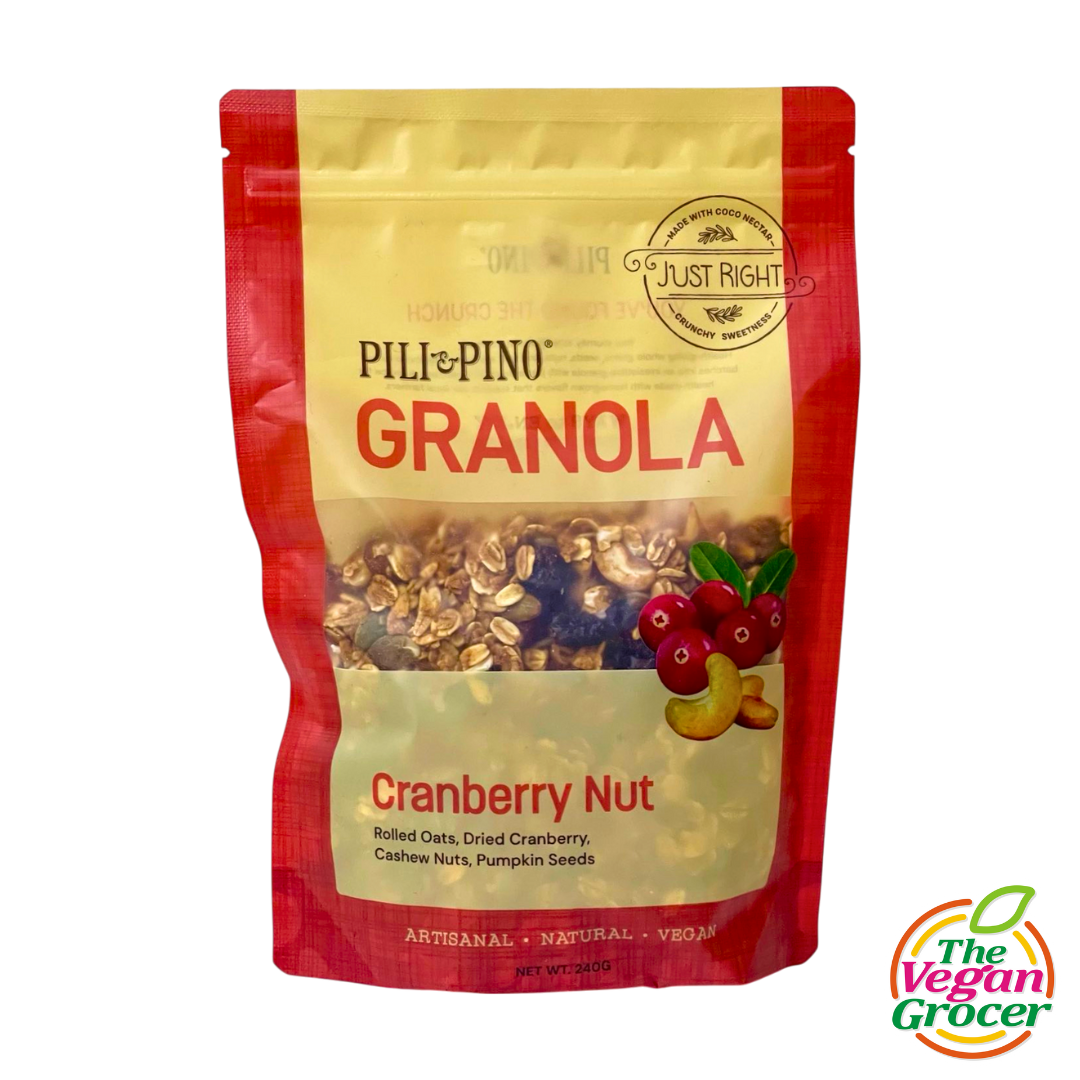 Pili & PIno Cranberry Nut Granola 240g
