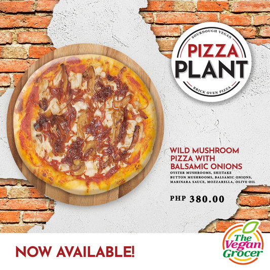 Pizza Plant Wild Mushroom Pizza w/ Onion Marmalade 10”