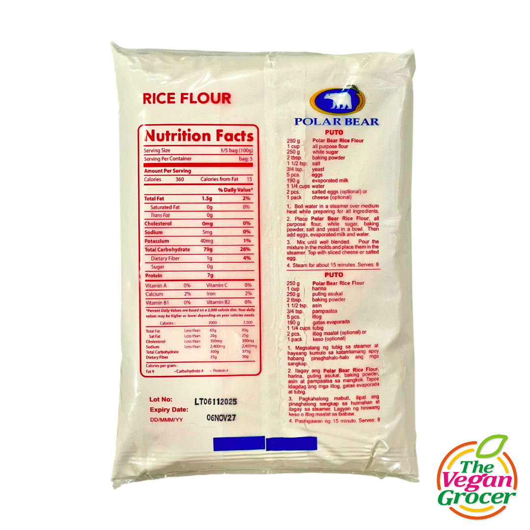 Polar Bear Rice Flour 500g (gluten-free)