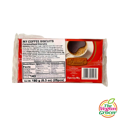Primart My Coffee Caramel Biscuits 180g