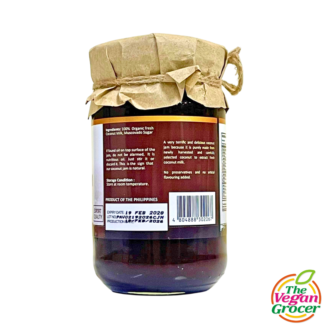 Quezon's Best Coconut Jam with Muscovado 224g (gluten-free)