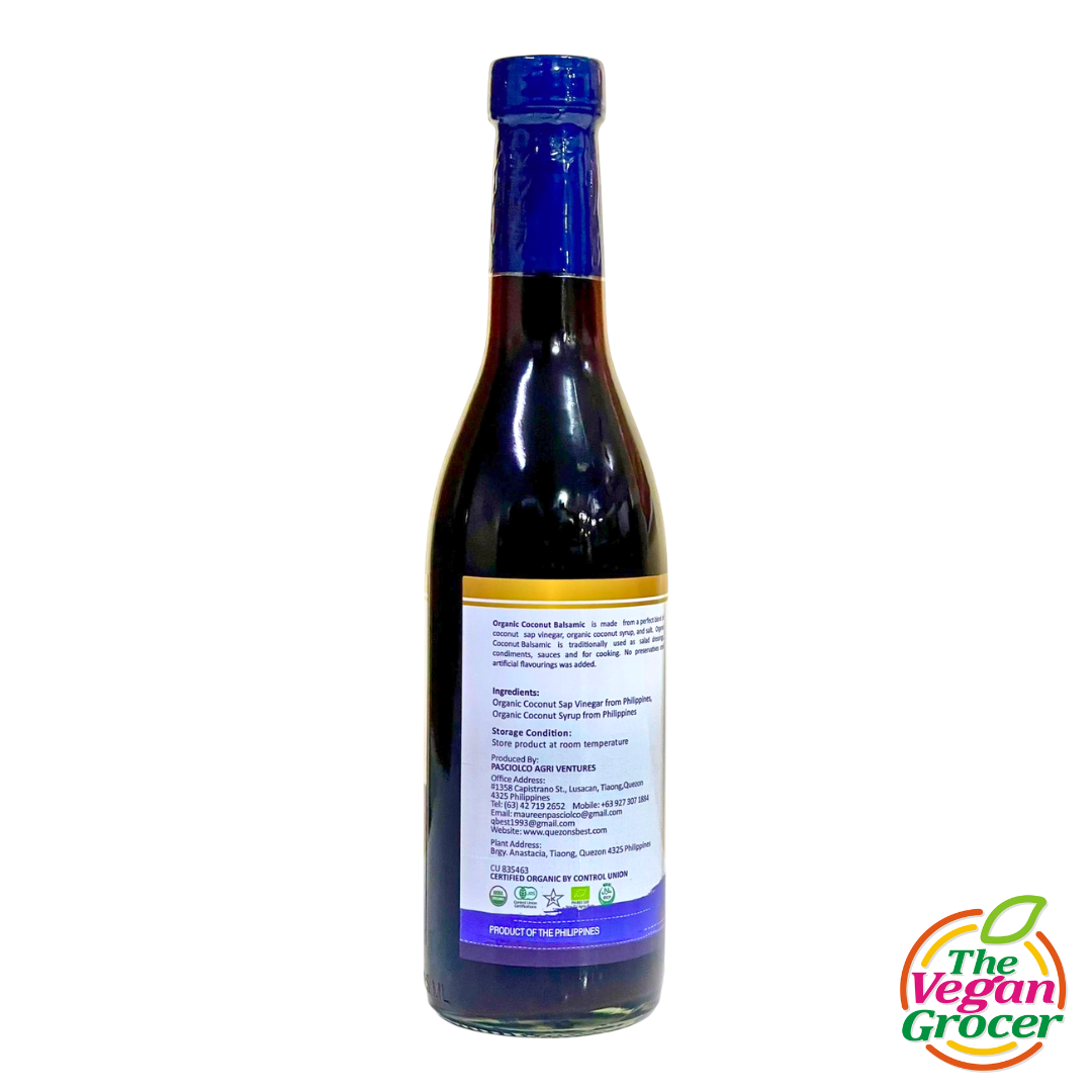 Quezon's Best Organic Coconut Balsamic Vinegar (gluten-free)