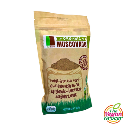 Raw Brown Organic Muscovado Sugar