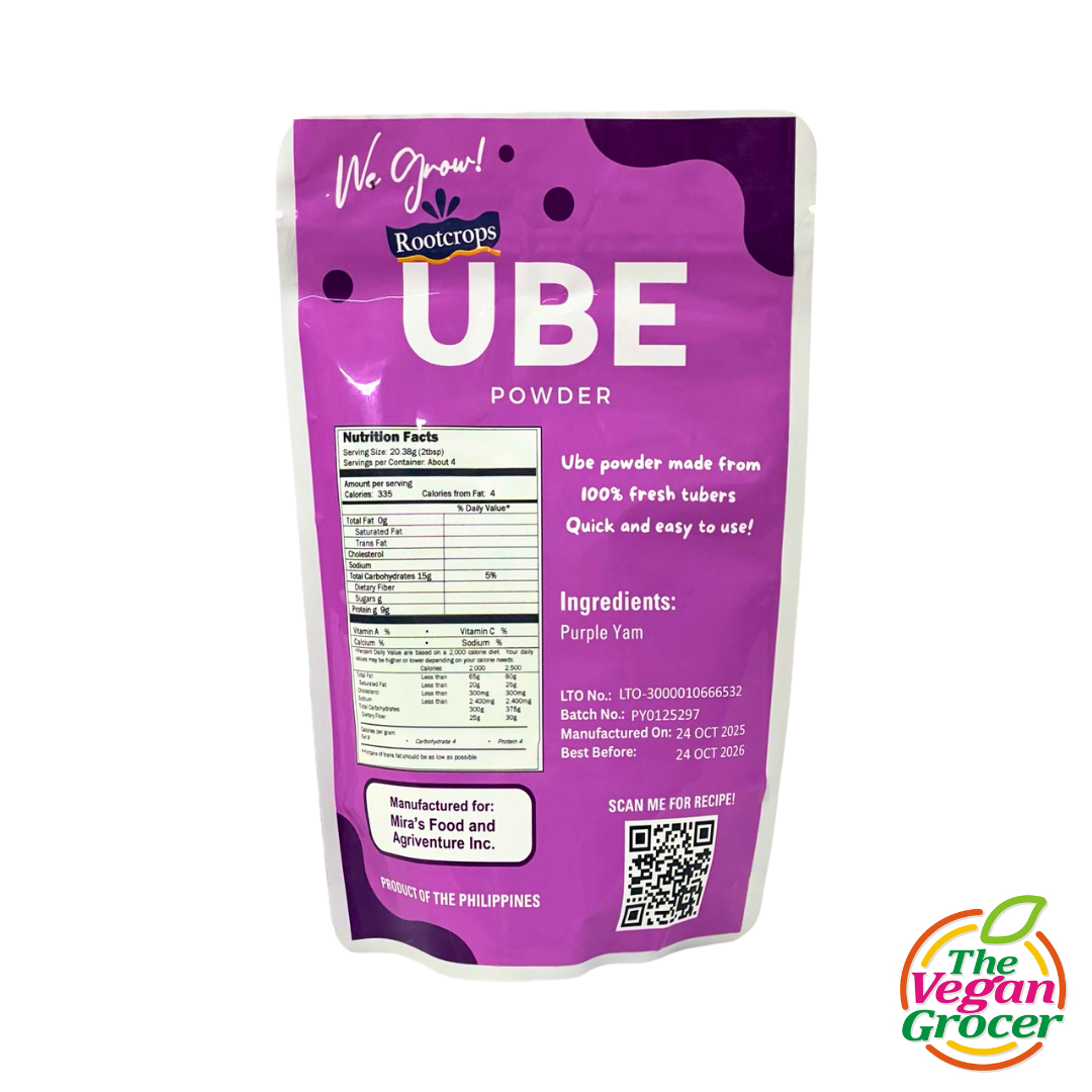 Rootcrops Pure Ube Powder 250g (gluten-free)