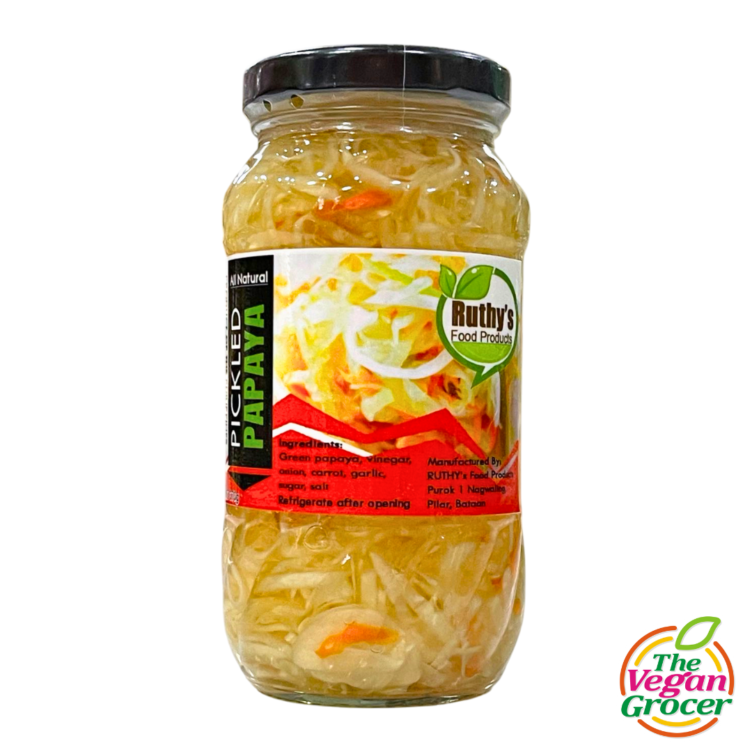 Ruthy's All Natural Pickled Papaya 370g (gluten-free)
