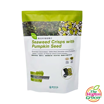 Seaweed Crisps with Pumpkin Seed 30g