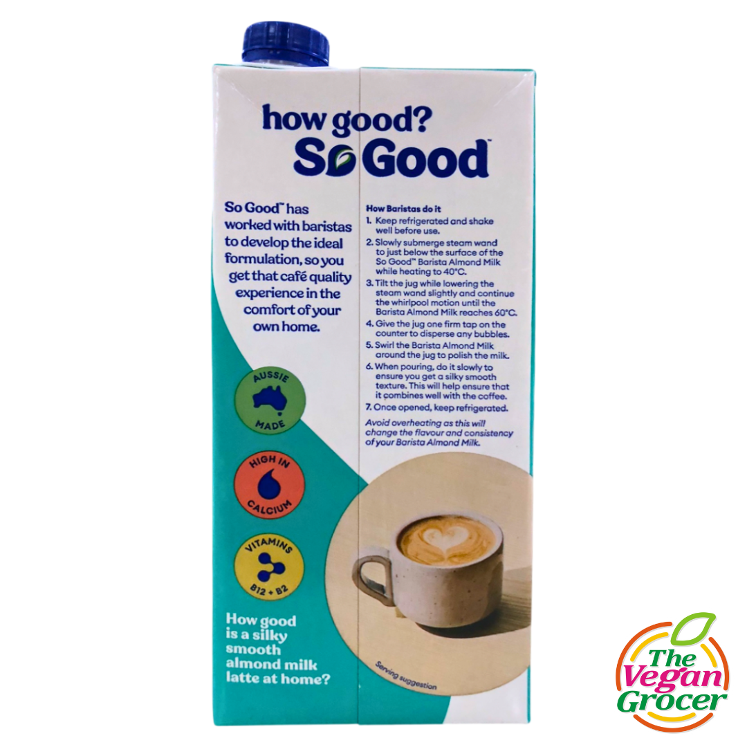 So Good Barista Almond Milk 1L