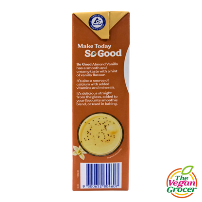 So Good Almond Milk Vanilla 1L