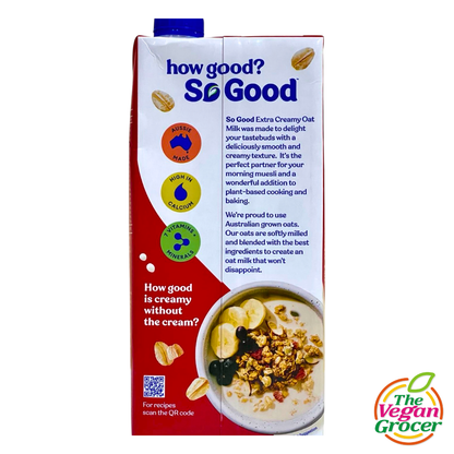 So Good Extra Creamy Oat Milk 1L