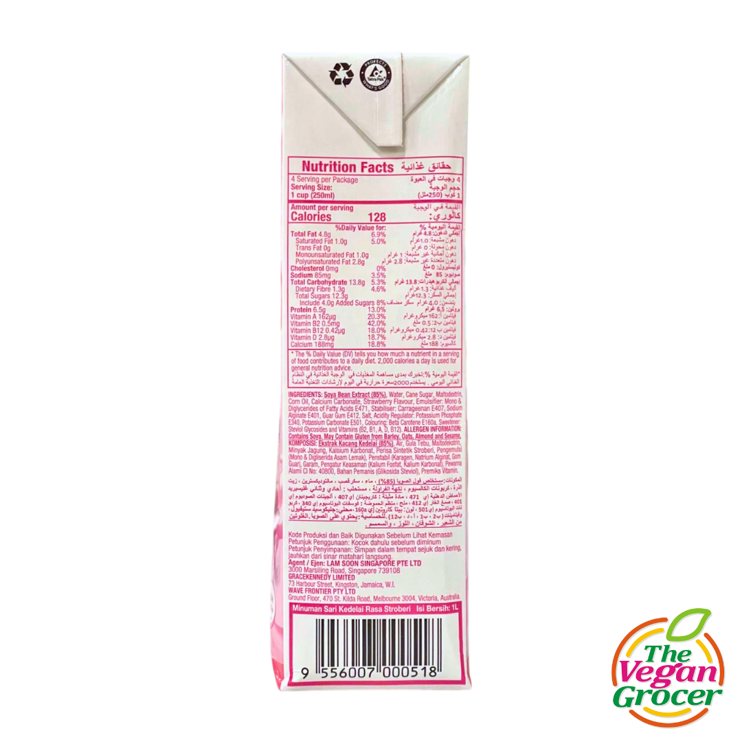 Soyfresh Soya Milk 1L Strawberry
