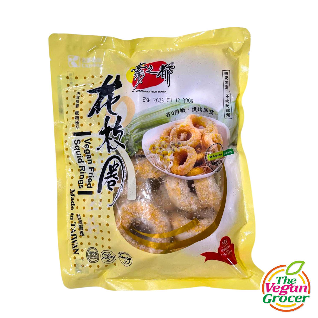 Taiwan Vegan Fried Squid Rings 300g
