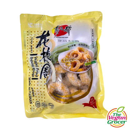 Taiwan Vegan Fried Squid Rings 300g