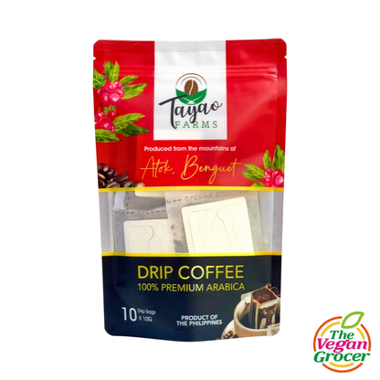 Tayao Farms 100% Premium Arabica Drip Coffee 10s x 10g