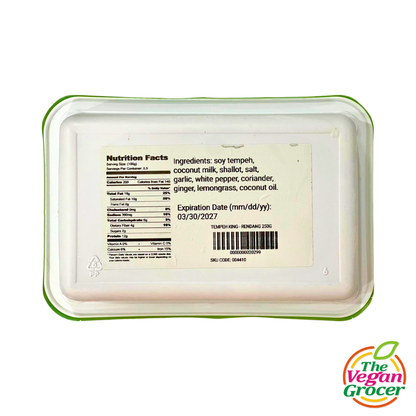 Tempeh King Vegan Tempeh Rendang 250g