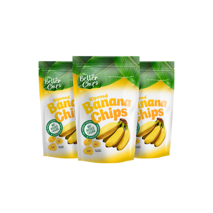 The Better Chips Ripened Banana Chips 100g (no sugar added)