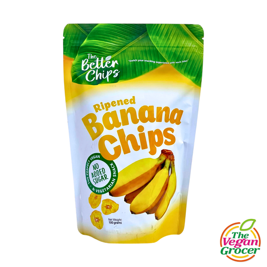 The Better Chips Ripened Banana Chips 100g (no sugar added)