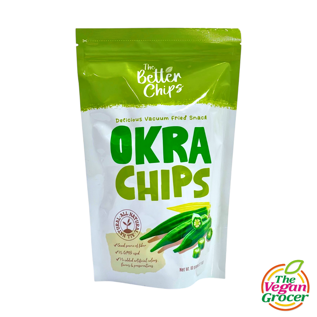 The Better Chips Okra Chips 60g (gluten-free, no added sugar)