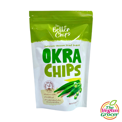 The Better Chips Okra Chips 60g (gluten-free, no added sugar)