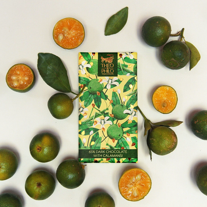 Theo & Philo 65% Dark Chocolate with Calamansi 45g