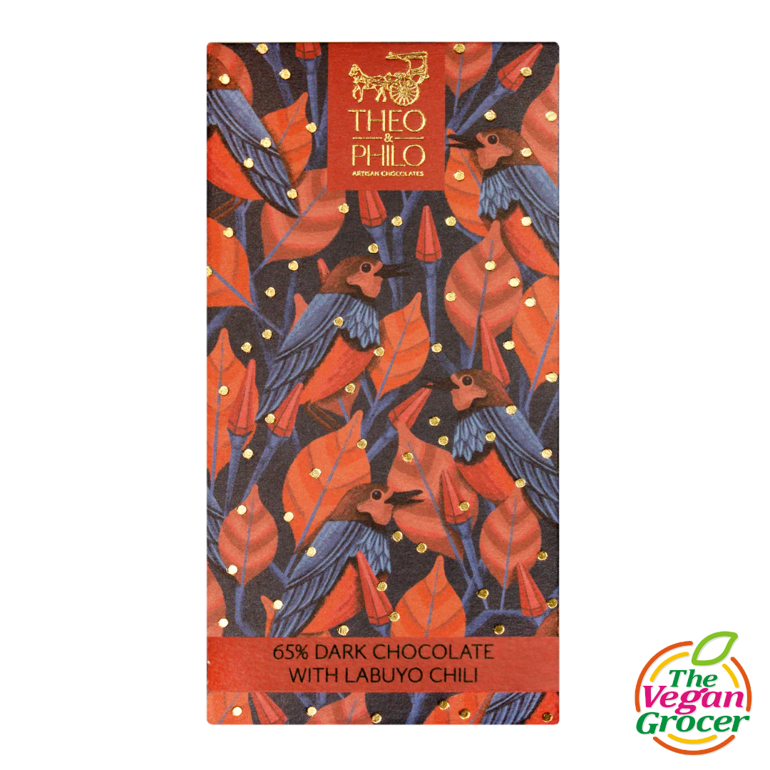 Theo & Philo 65% Dark Chocolate with Labuyo Chili 45g