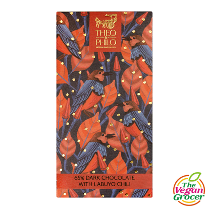 Theo & Philo 65% Dark Chocolate with Labuyo Chili 45g