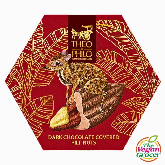 Theo & Philo Dark Chocolate Covered Pili Nuts 90g (gluten-free)