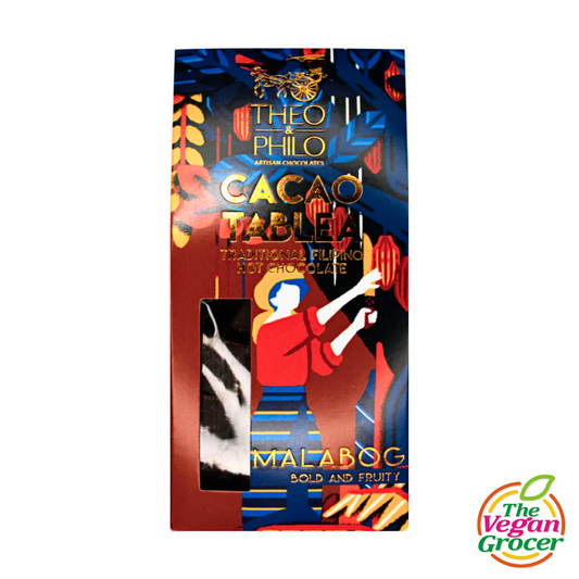 Theo & Philo 100% Cacao Tablea Malabog 120g (gluten-free, sugar-free)