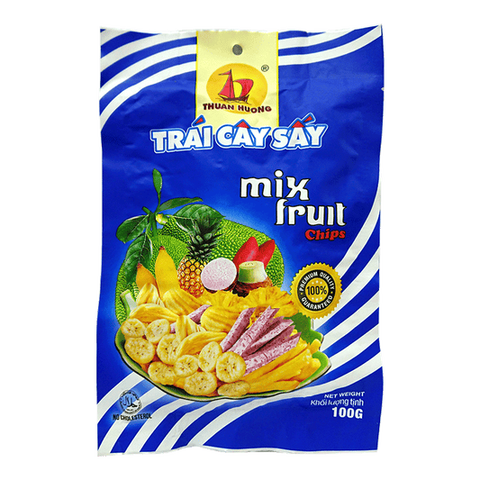 Thuan Hong Trai Cay Say Mixed Fruit Chips 100g