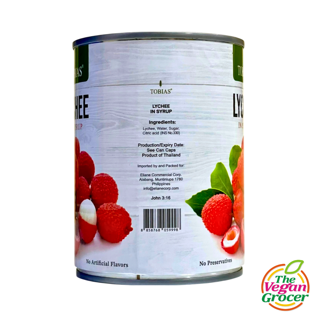 Tobias Lychee in Syrup 565g