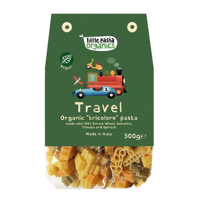 Little Pasta Organics Travel Shaped 300g