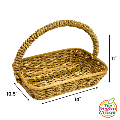 TVG Rectangular Basket w Handle (Medium)