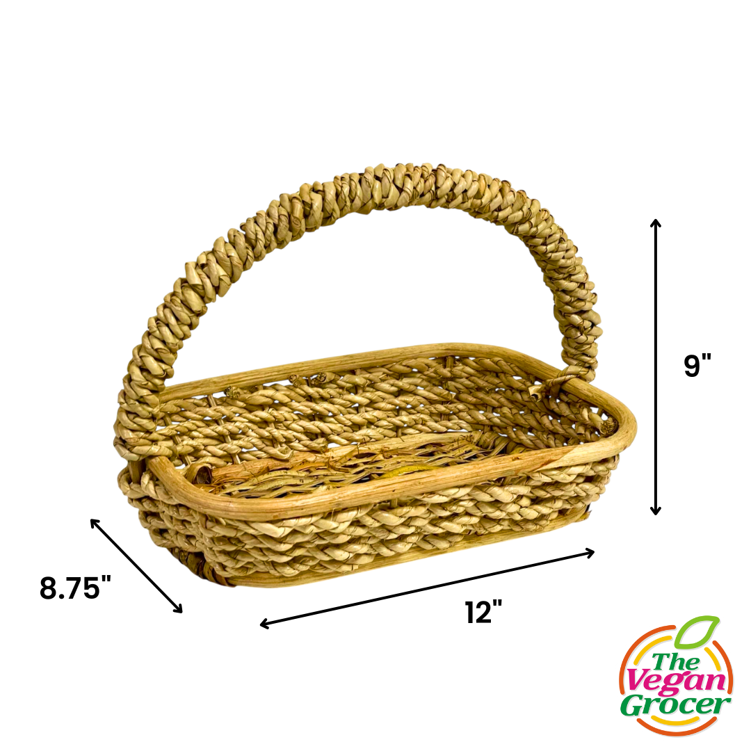 TVG Rectangular Basket w Handle (Small)